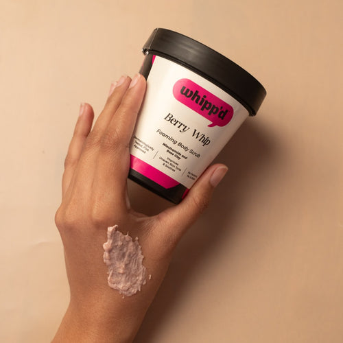 Berry Whip Foaming Body Scrub with 2% Niacinamide for Plump and Hydrated Skin | 150g