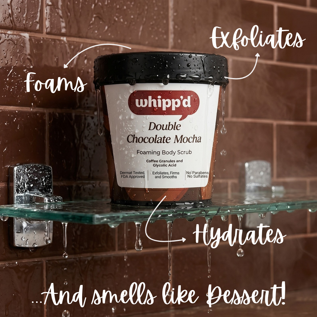Double Chocolate Mocha Foaming Body Scrub