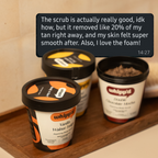 Vanilla Walnut Fudge Body Scrub with 2% Lactic Acid for Gentle Exfoliation | 150g