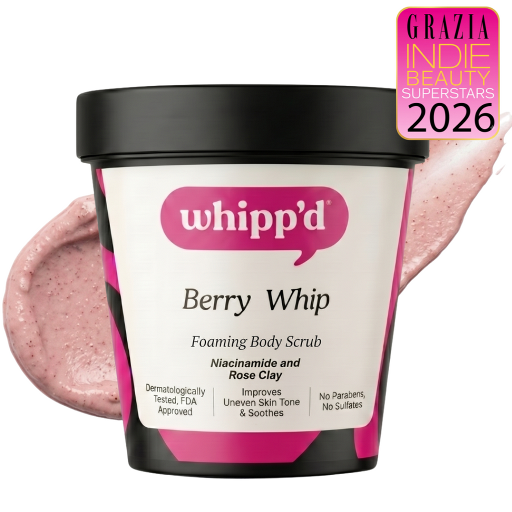 Berry Whip Foaming Body Scrub with 2% Niacinamide for Plump and Hydrated Skin | 150g