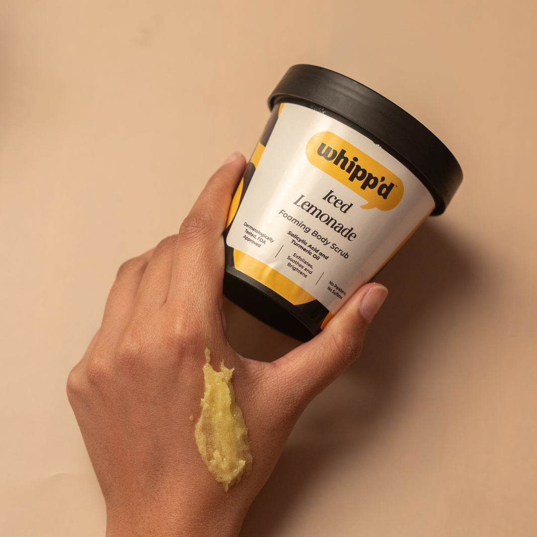 Iced Lemonade Body Scrub with 2% Salicylic Acid for Cleaner Pores | 170g