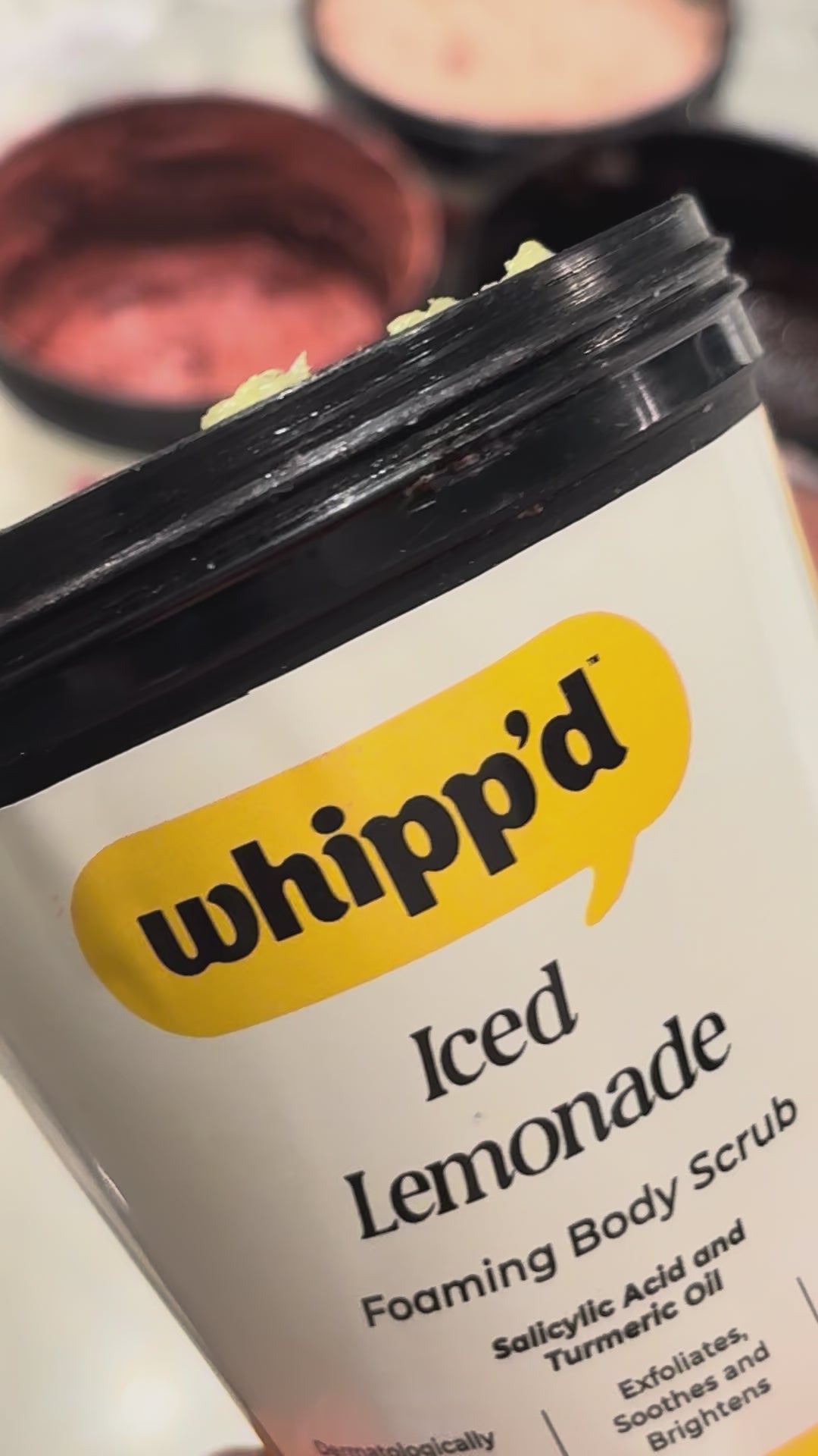 Iced Lemonade Foaming Body Scrub