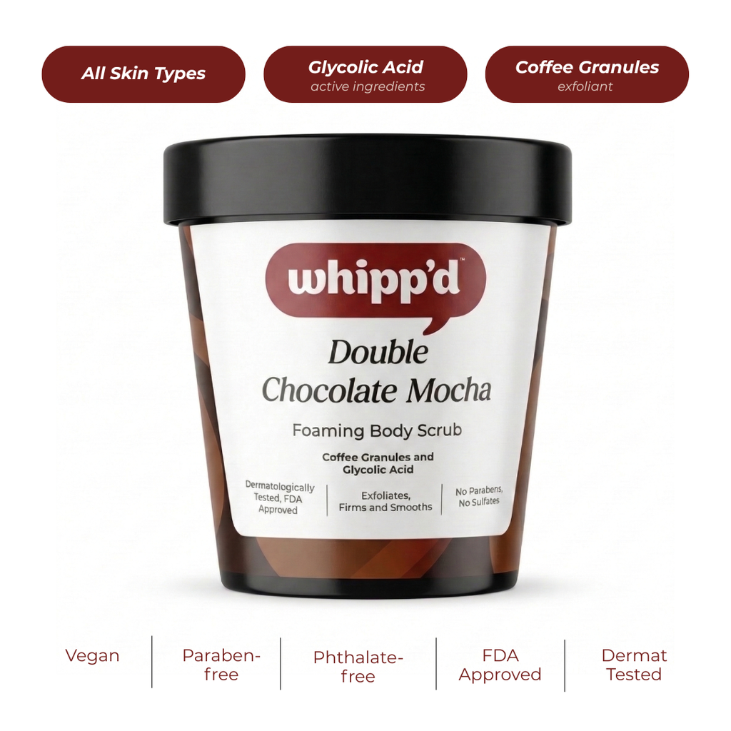 Double Chocolate Mocha Foaming Body Scrub