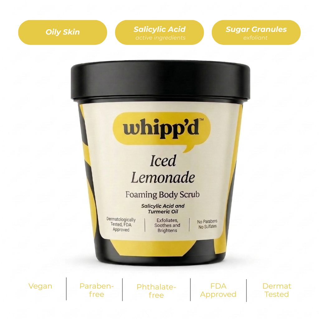 Iced Lemonade Foaming Body Scrub